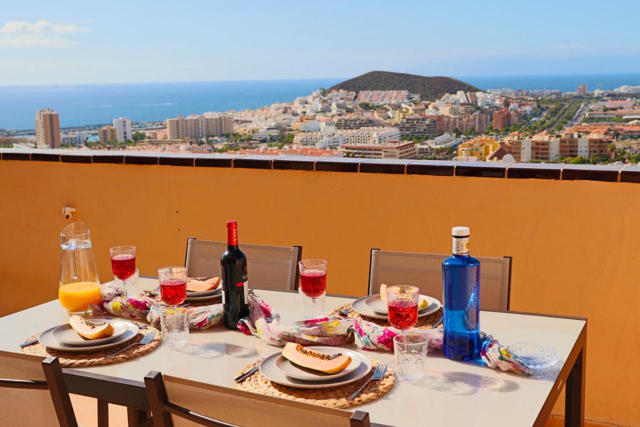 Apartmán Sunset In The Heights Ocean View - Heated Pool Los Cristianos  Exteriér fotografie
